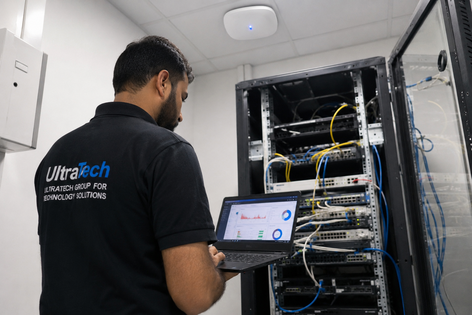Enterprise WiFi Network Upgrade for a Multi-Floor Commercial Facility in Kuwait