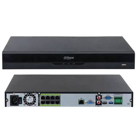 Dahua NVR5216-8P-EI 16CH 1U 2HDD WizSense Network Video Recorder with 8 PoE Ports — Dahua Technology