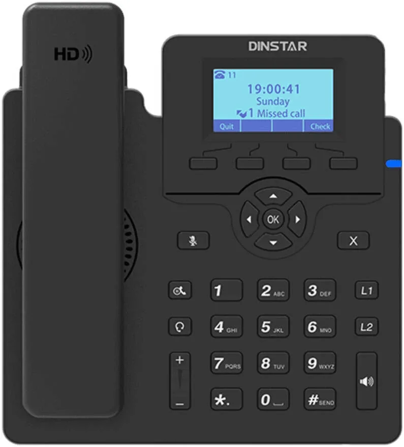Dinstar C60UP-T 4G Enterprise IP Phone — Dinstar