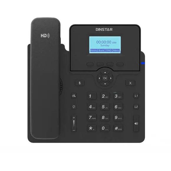 Dinstar C60UP-W Wi-Fi Enterprise IP Phone — Dinstar