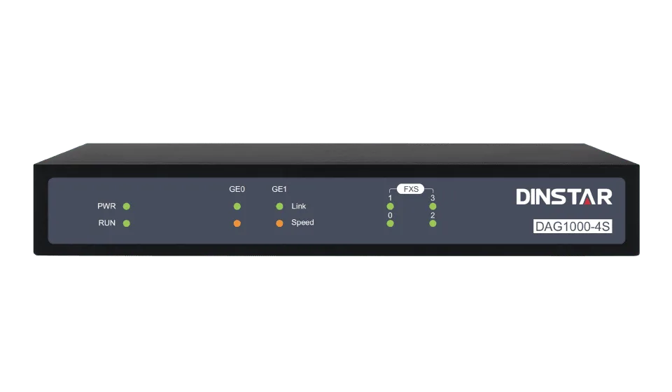 Dinstar DAG1000-16O 16-Port FXO Analog VoIP Gateway — Dinstar