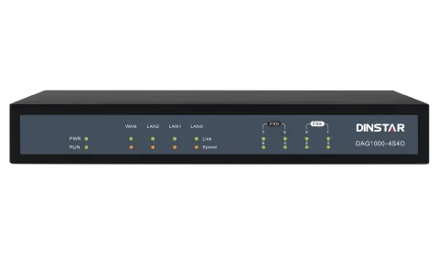 Dinstar DAG2000-8S8O Hybrid FXS/FXO VoIP Gateway — Dinstar