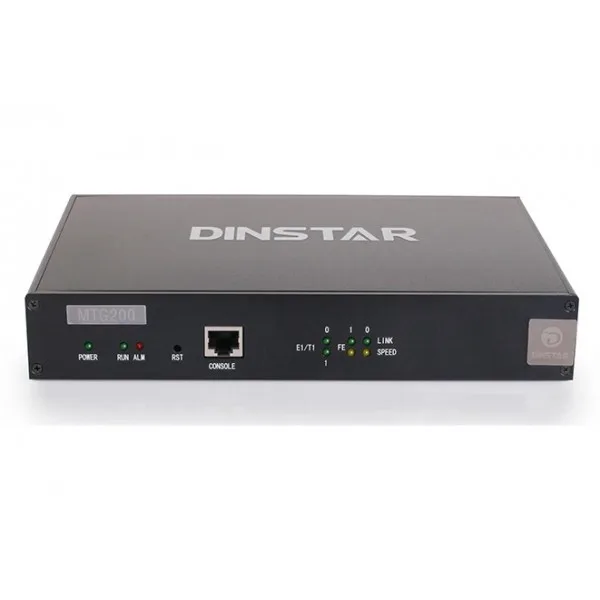 Dinstar MTG200-1E1 Digital E1/T1 PRI VoIP Gateway — Dinstar