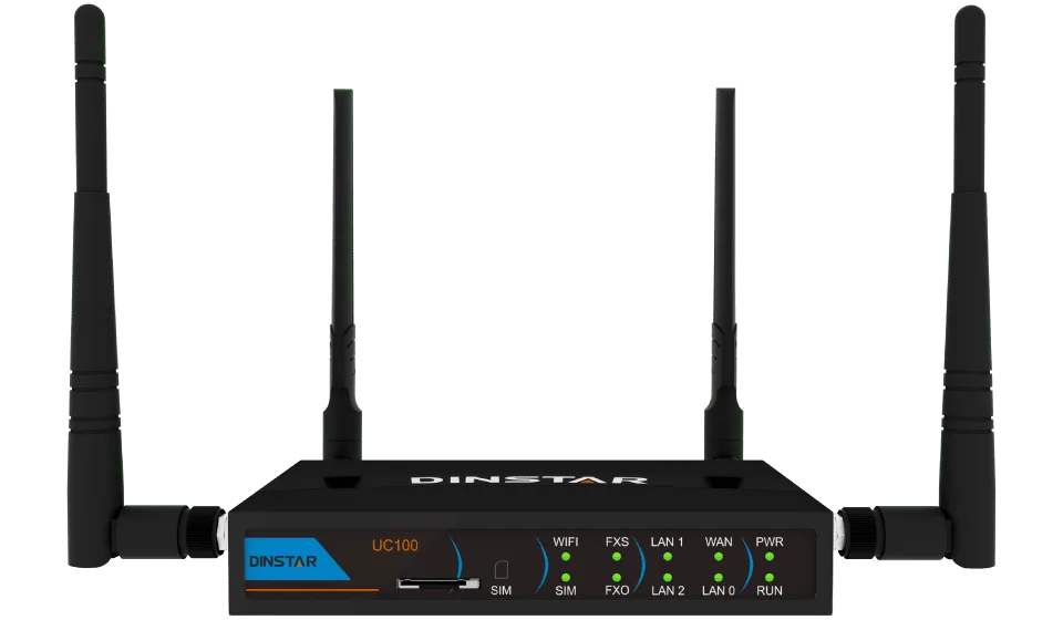 Dinstar UC100 All-in-One Universal Gateway & IP PBX — Dinstar