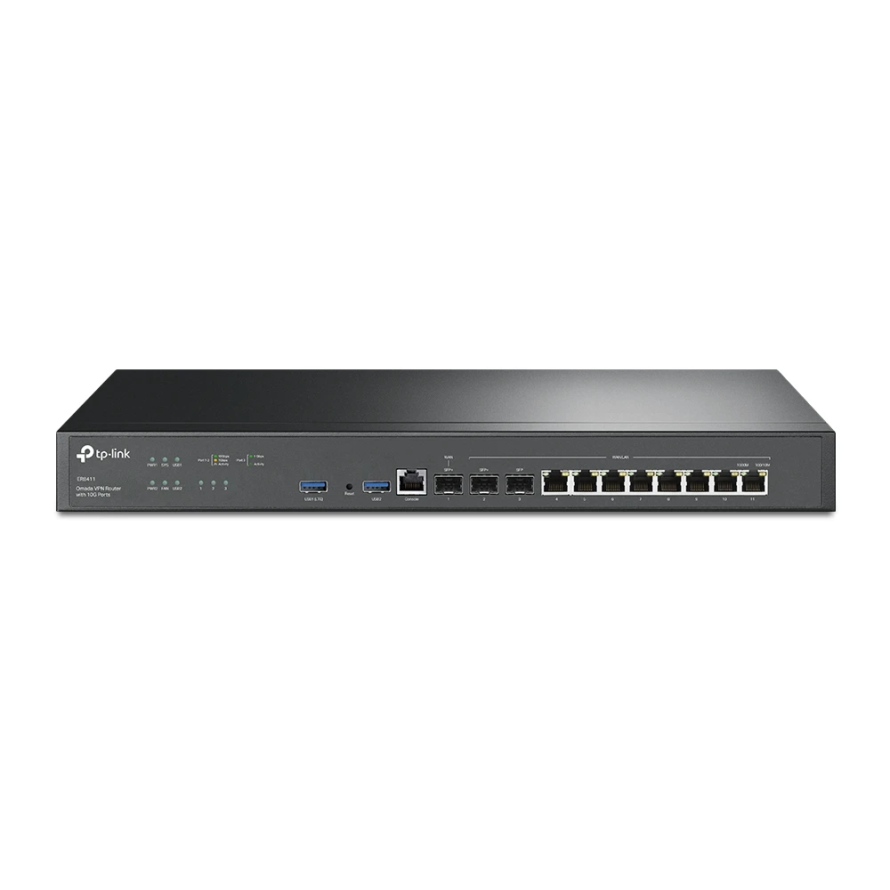 TP-Link ER8411 SafeStream Enterprise Multi-WAN VPN Router — TP-Link