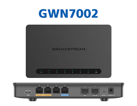 Grandstream GWN7002 Multi-WAN Gigabit VPN Router — Grandstream