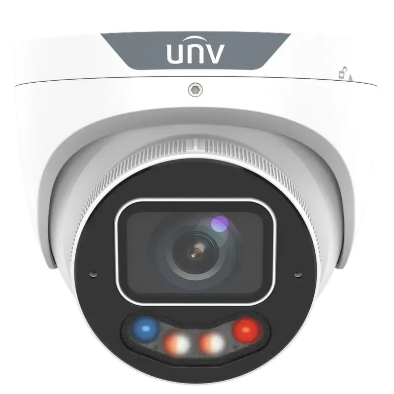 Uniview IPC3638SE-ADZKMC-WP-I1 8MP OwlView Plus Tri-Guard VF Turret IP Camera — Uniview