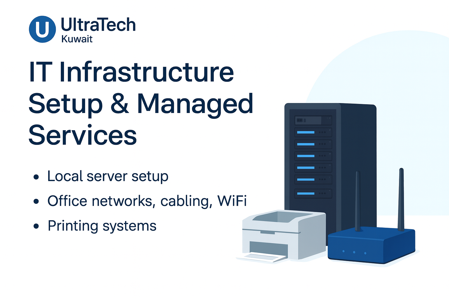 IT Infrastructure Setup & Managed Services — UTK Services