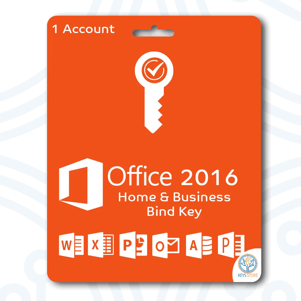 Office 2016 Home Business Key (1 MAC Bind Account) (Mac) (Account Bound) — Microsoft Corporation