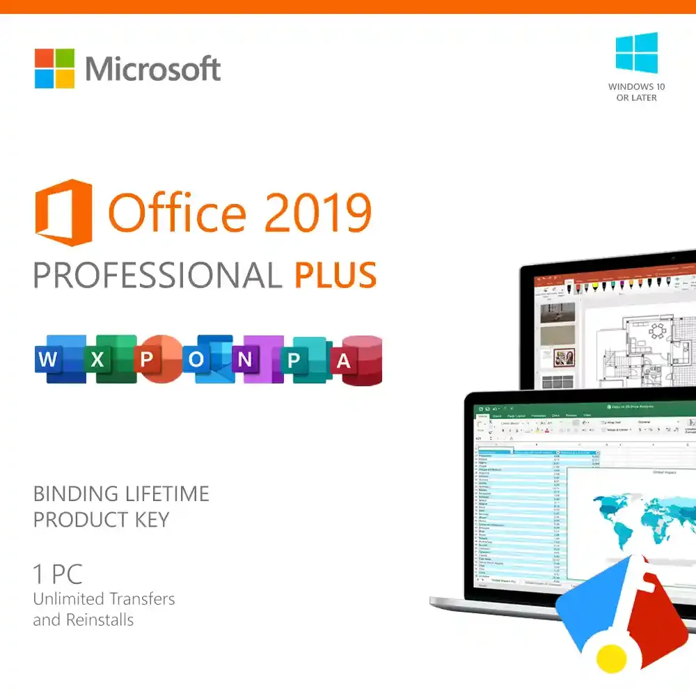 Office 2019 Home Business Key (Windows, 1 PC) (Windows) — Microsoft Corporation