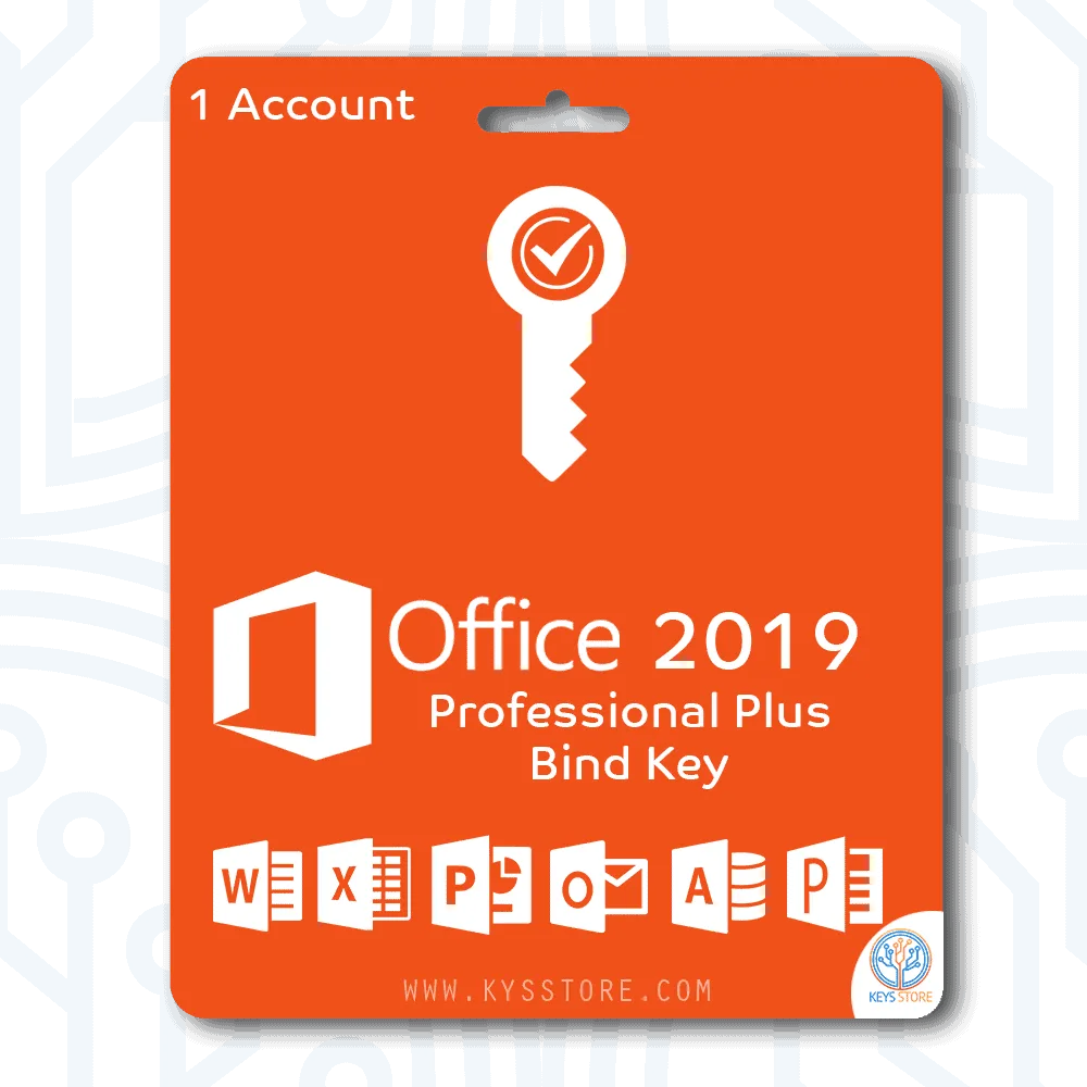 Office 2019 Professional Plus Key (1 PC Bind Account) (Account Bound) — Microsoft Corporation