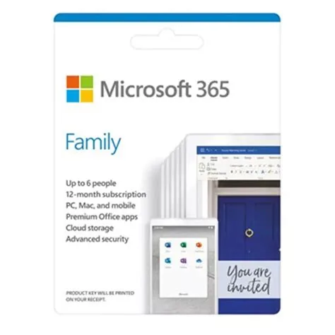 Office 365 Family 6 Users, 6TB (1 Year, EU) - 1 Year (EU) — Microsoft Corporation
