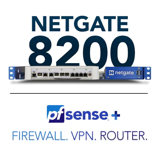 Netgate 8200 MAX pfSense+ Security Gateway — Netgate