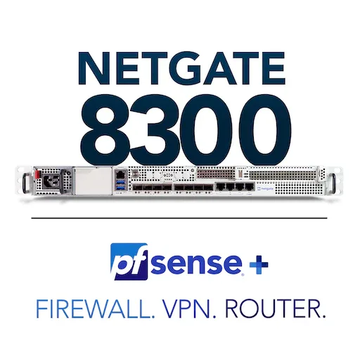 Netgate 8300 BASE pfSense+ Security Gateway — Netgate