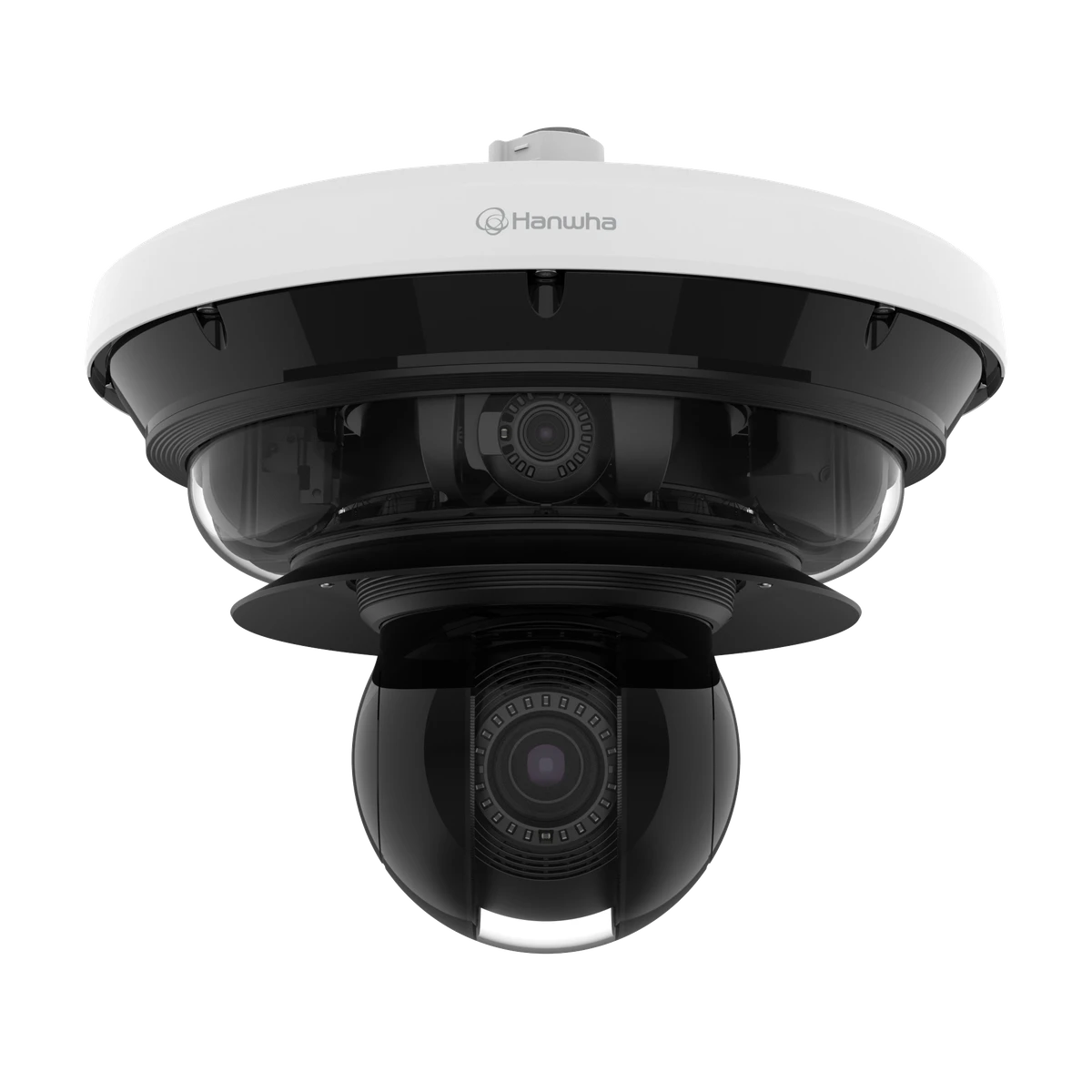 Hanwha Vision PNM-C34404RQPZ 4MP PTZ Dome Camera — Hanwha Vision