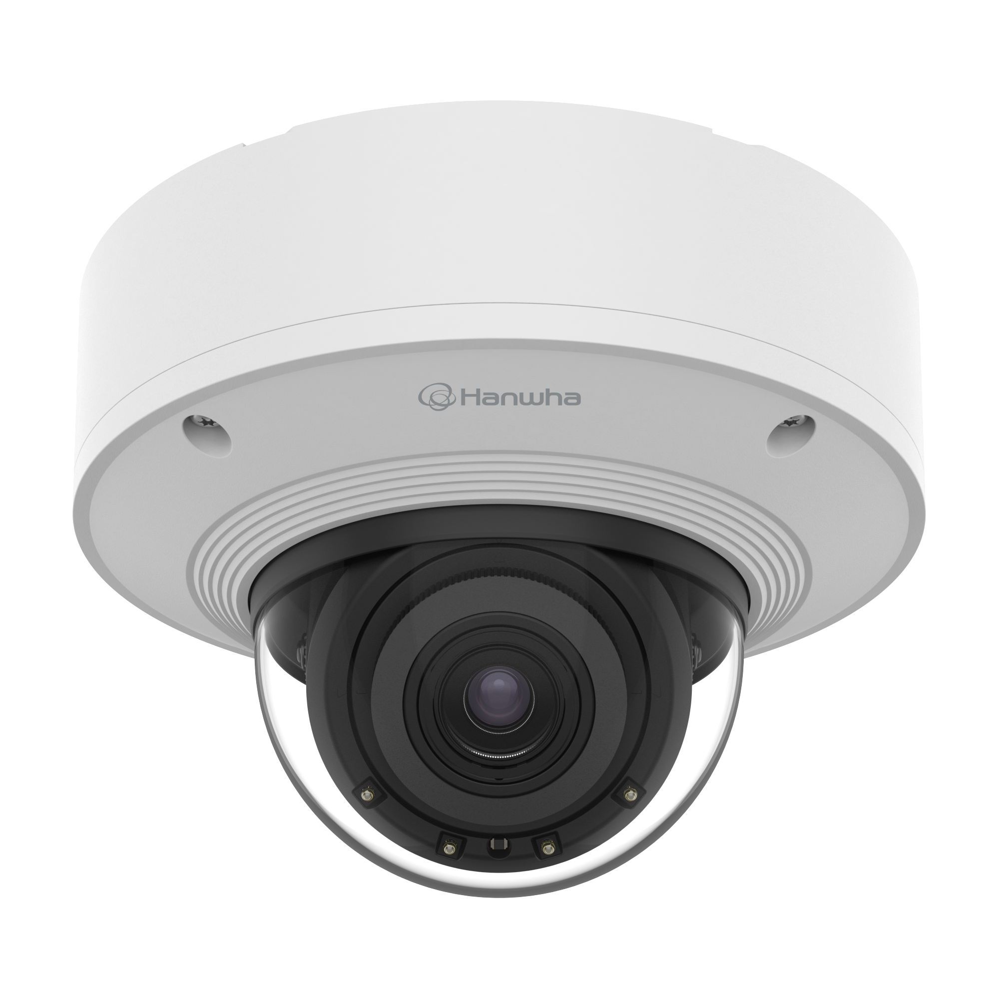 Hanwha Vision PNV-A9081RLP 4K IR Vandal Dome AI Camera — Hanwha Vision