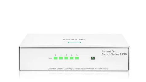 HPE Networking Instant On 1430 5G Switch — Aruba Networks