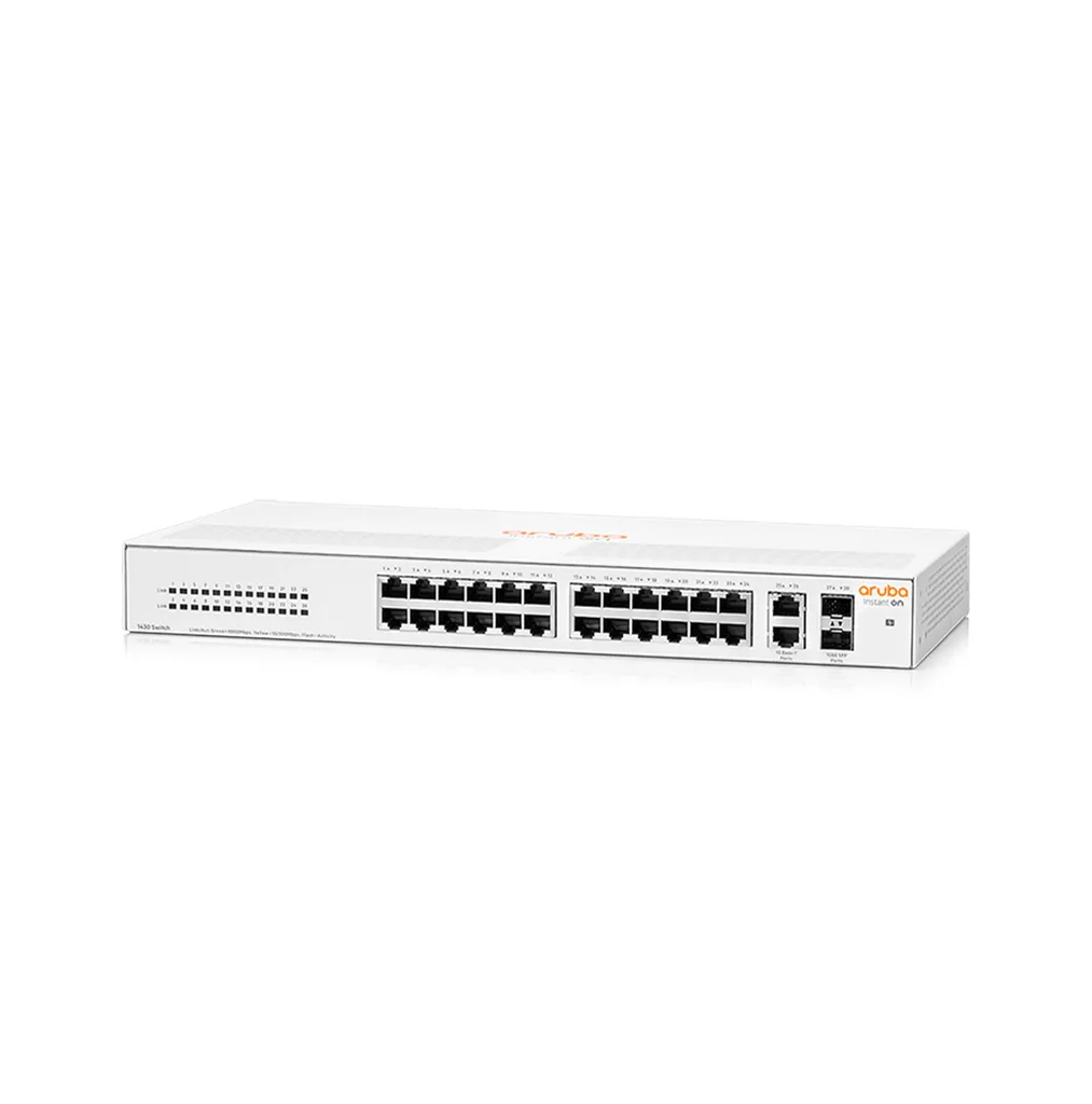 HPE Networking Instant On 1430 26G 2SFP Switch — Aruba Networks