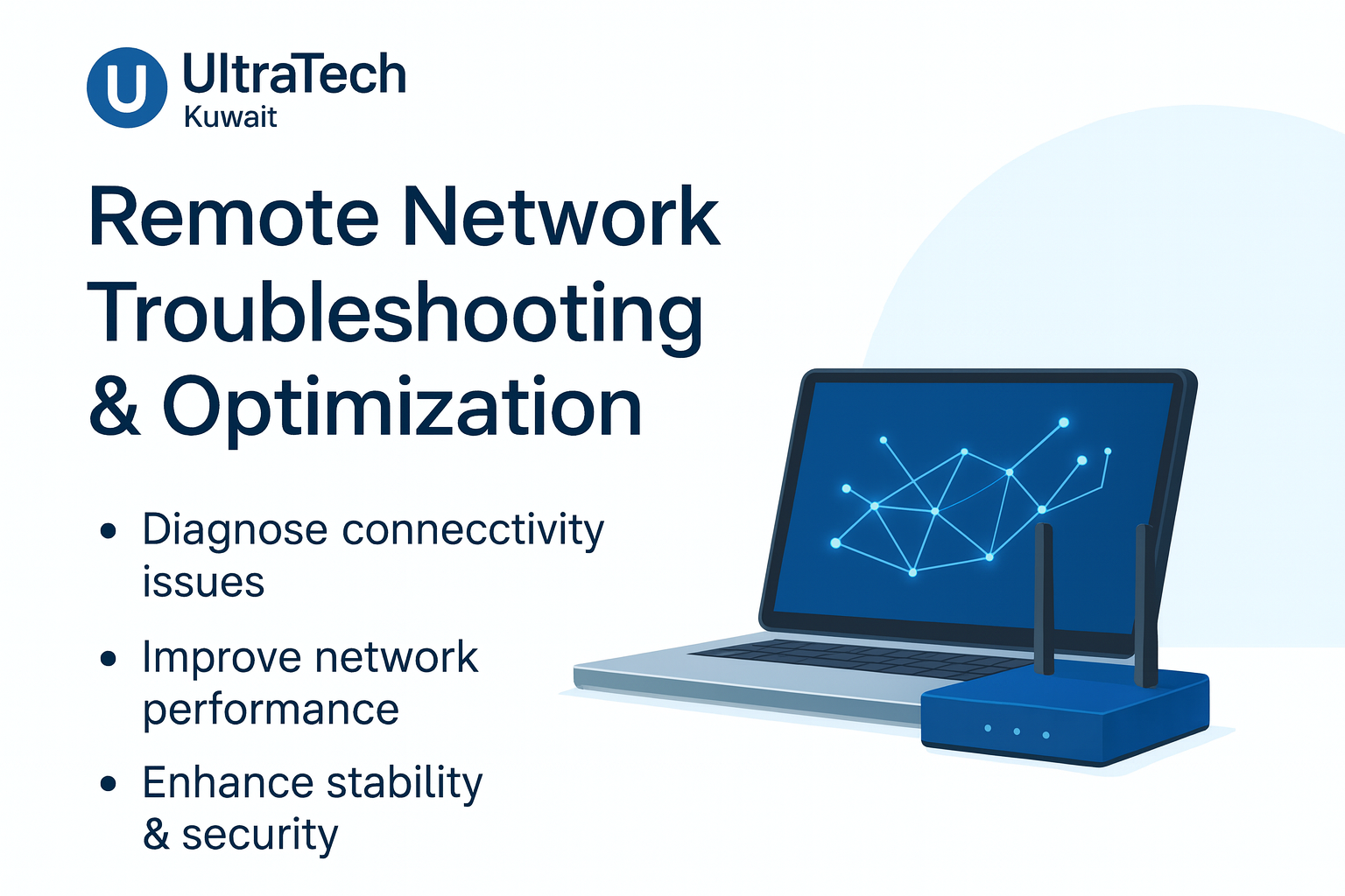 Remote Network Troubleshooting & Optimization — UTK Services