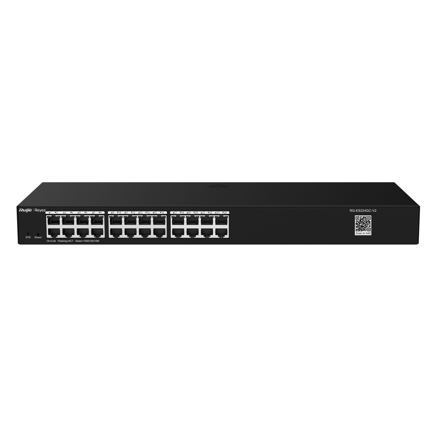 Ruijie Reeye 24-Port CCTV Non-PoE Switch — Ruijie Reeye