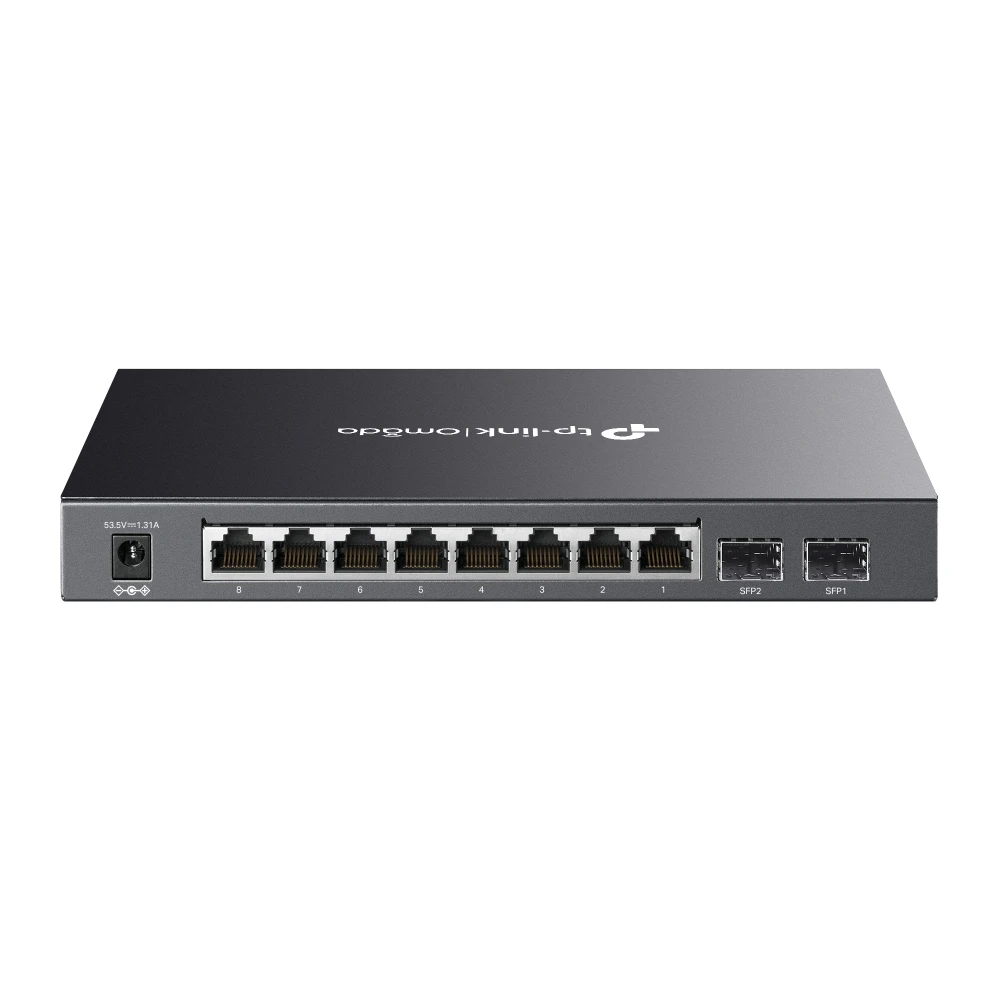 TP-Link SG2210P Omada 10-Port Gigabit Smart Switch with 8-Port PoE+ - Image 1