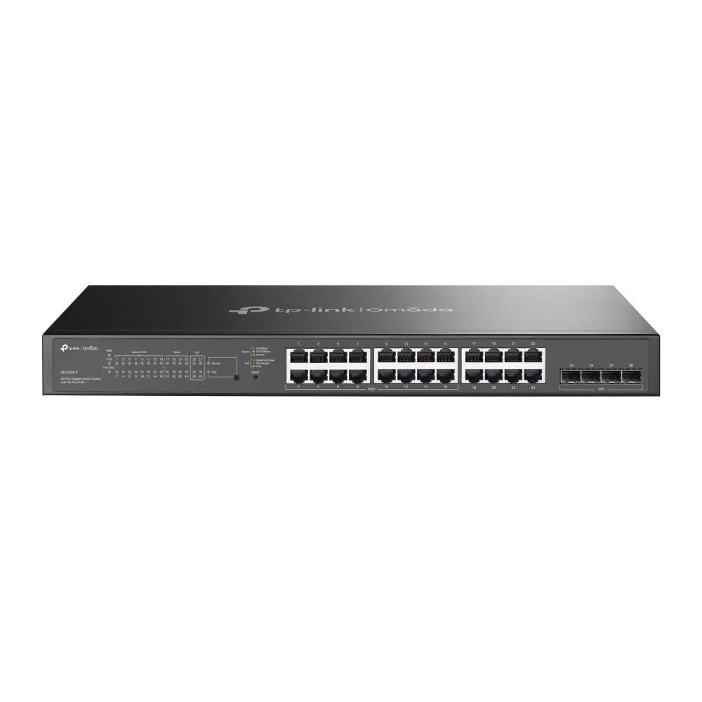 TP-Link SG2428LP Omada 28-Port Gigabit Smart Switch with 16-Port PoE+ — TP-Link