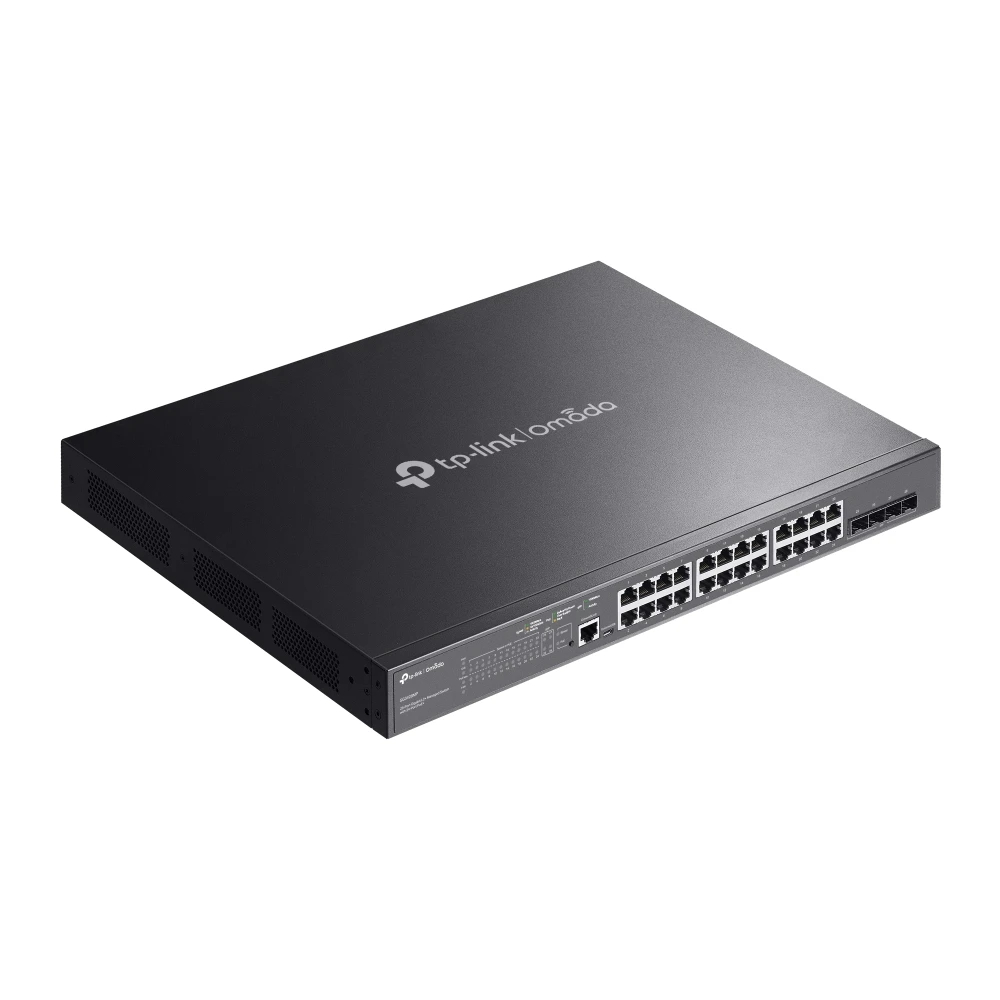 TP-Link SG3428MP Omada 28-Port Gigabit L2+ Managed Switch with 24-Port PoE+ - Image 3