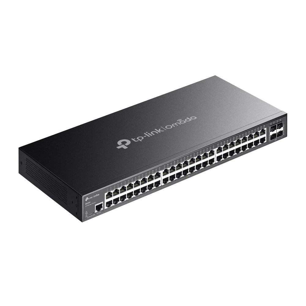 TP-Link SG3452 Omada 48-Port Gigabit L2+ Managed Switch with 4 SFP Slots - Image 3