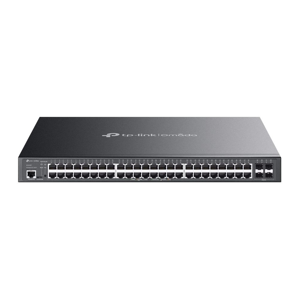 TP-Link SG3452P Omada 48-Port Gigabit PoE+ Access Switch — TP-Link