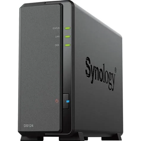 Synology DiskStation DS124 1-Bay NAS Storage Solution — Synology