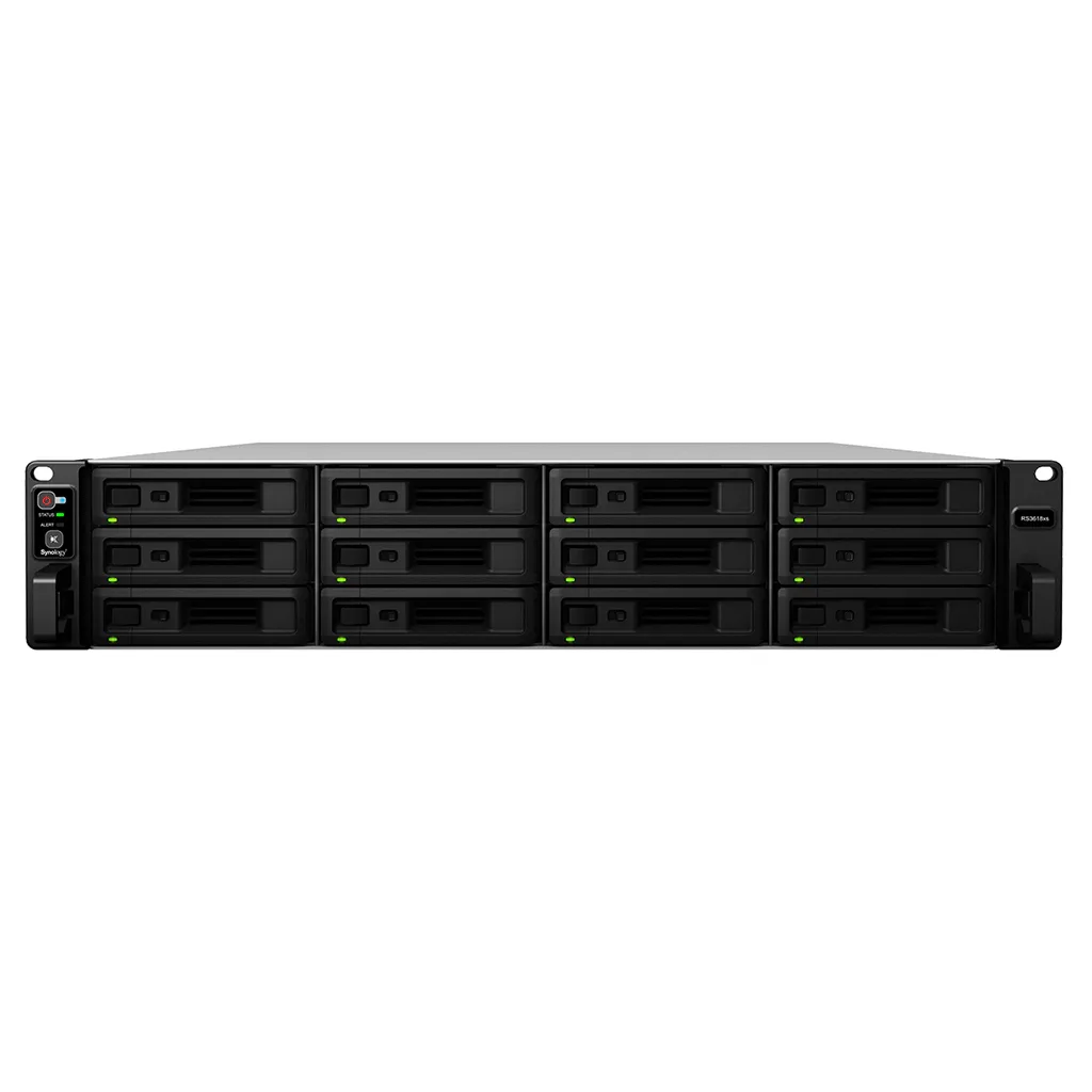 Synology RackStation RS3618xs 12-Bay Rackmount Enterprise NAS — Synology