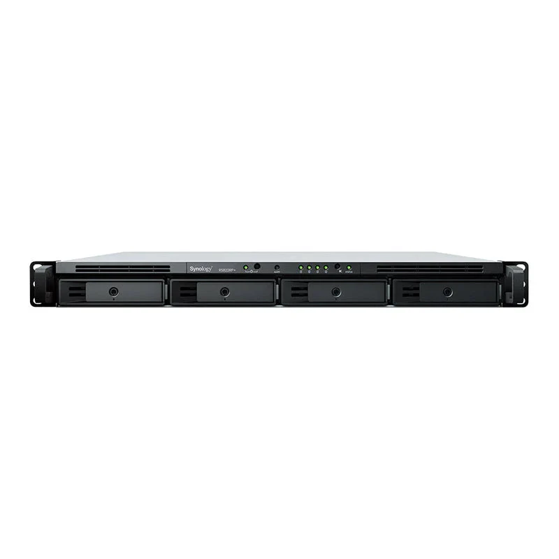 Synology RackStation RS822RP+ 4-Bay Rackmount NAS with Redundant Power Supply