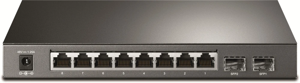 TP-Link JetStream T1500G-10PS 8-Port Gigabit Smart Managed PoE+ Switch - Image 2