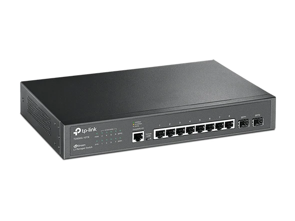 TP-Link JetStream T2500G-10TS 8-Port Gigabit Smart Managed Switch - Image 1