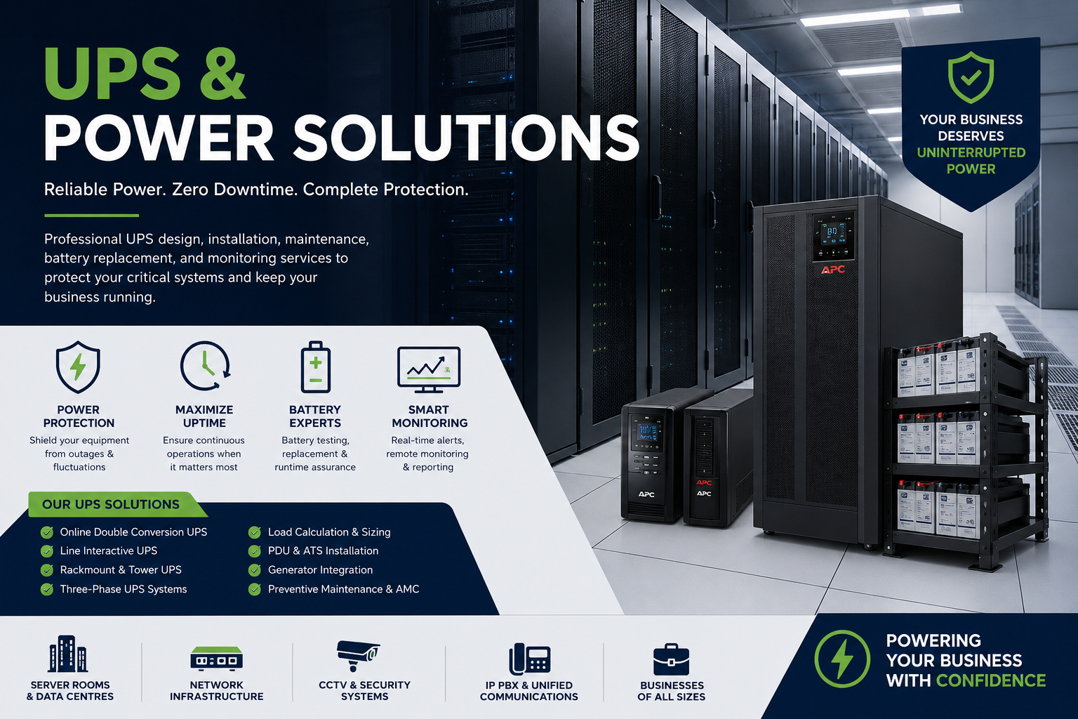 UPS & Critical Power Solutions