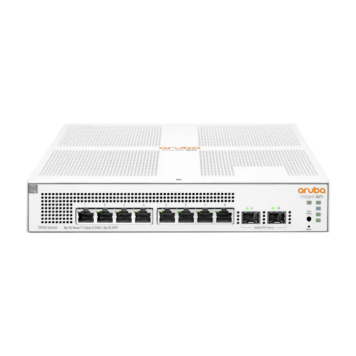 Aruba Instant On 1930 8G Class 4 PoE 2SFP 124W Switch — TP-Link