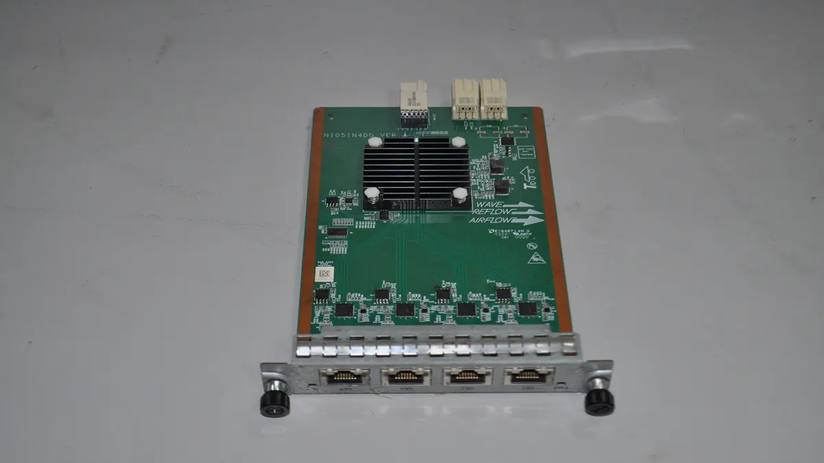 Uniview FB-IN4GA-V3-NB 4 Port 2.5 Gigabit Ethernet Interface Module — Uniview (UNV)